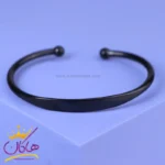 دستبند زنانه مشکی بنگل 1068