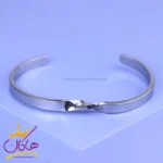 دستبند زنانه بنگل نقره ای SP4416