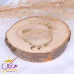 دستبند استیل زنانه زنجیری آویز قلب | st 4045