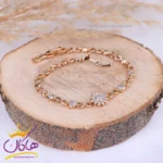 دستبند استیل زنانه زنجیر بینهایت | xp 5405