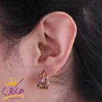 گوشواره استیل ژوپینگ دو لاین کارتیر xp 25195