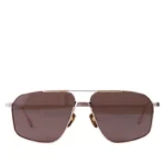 عینک آفتابی مردانه ژاک ماری طلایی عدسی قهوه ای JMMJG16J