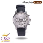 ساعت آریس گلد زنانه بند چرم کرنوگراف L2950/2