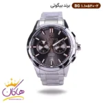 ساعت مچی بیگوتی مردانه فلزی نقره ای دو زمانه کد BG.1.10520-2