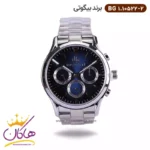 ساعت مچی بیگوتی مردانه فلزی صفحه سورمه ای کد BG.1.10522-2