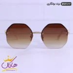 عینک بولگاری زنانه هندسی طلایی BVLGARI | BV6122