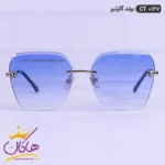 عینک اورجینال آبی کارتیه Cartier | CT0147