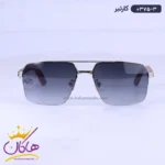 عینک آفتابی مردانه کارتیر دسته چوبی 0375/3