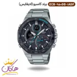 ساعت کاسیو ادیفایس مردانه فلزی دو زمانه ECB-950DB-1ADF