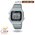 ساعت کاسیو مردانه فلزی نقره ای دیجیتال B650WD-1ADF