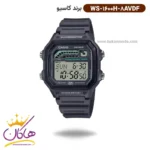 ساعت کاسیو مردانه رابر مشکی دیجیتالی WS-1600H-8AVDF