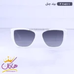 عینک آفتابی شنل زنانه سفید f 2057/1