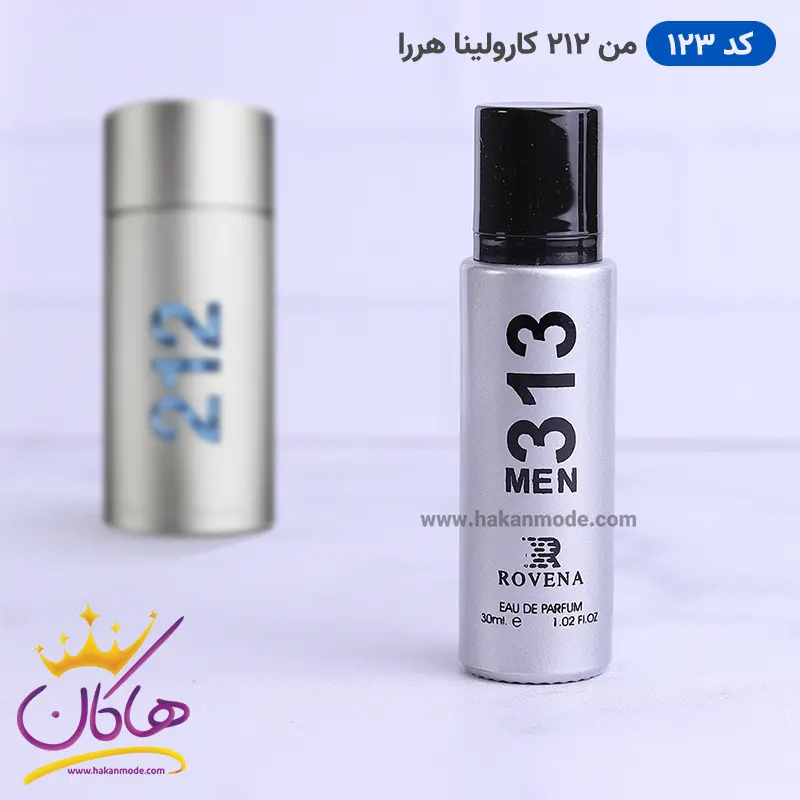 ادکلن کارولینا هررا 212 مردانه روونا 30 میل جیبی ادکلن کارولینا هررا 212 مردانه روونا 30 میل | Rovena 313 Men - Image 1