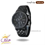 ساعت کرست مردانه فلزی مشکی فول دیت 9020/5