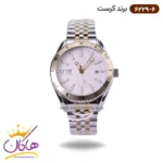 ساعت کرست مردانه فلزی صفحه سفید مدل 6229/6