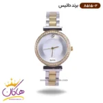 ساعت داتیس زنانه فلزی نقره ای طلایی صفحه سفید 8515/2