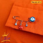 سنجاق سینه استیل چشم زخم کفشدوزک | ysx 511/13