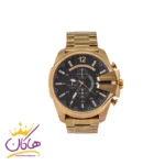 ساعت دیزل مردانه طلایی مدل شاخدار کد555/1