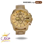 ساعت دیزل شاخدار طلایی | کد 555/18