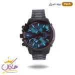 ساعت مردانه مشکی دیزل شیشه هفت رنگ کد 4519