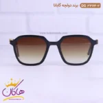 عینک آفتابی دی اند جی زنانه هندسی قهوه ای DG3364