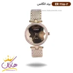 ساعت الگانس زنانه بند استیل طلایی ER 2115/2