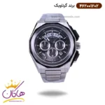 ساعت گرناویک مردانه فلزی نقره ای کرنوگراف 462001202