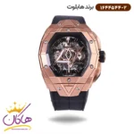 ساعت هابلوت مردانه بند رابر فضایی قاب رزگلد 1644544/2