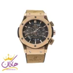 ساعت هابلوت مردانه اسکلتون کرنوگراف قاب رزگلد 888/44