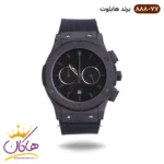 ساعت هابلوت مردانه کرنوگراف صفحه مشکی اندکس مشکی 888/77
