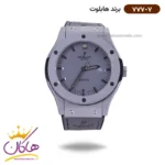 ساعت هابلوت مردانه بند جیر طوسی 777/7