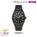 ساعت مچی جی جی کلاب مردانه استیل مشکی کد 11569/4