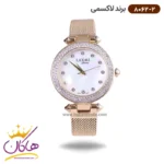 ساعت لاکسمی زنانه فلزی طلایی نگینی 8062/2