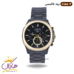 ساعت لاکسمی مردانه استیل مشکی کرنوگراف 8155/4