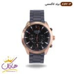 ساعت لاکسمی مردانه فلزی مشکی کرنوگراف 8162/3
