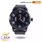 ساعت مینی فوکوس مردانه مشکی بند چرم Mini Focus | MF 0149/1