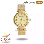 ساعت مینی فوکوس زنانه تمام طلایی بند فلزی Mini Focus | MF 0186/5