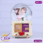گوی موزیکال بوسه قاب عکس دار 6639/3