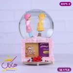 گوی موزیکال عاشقانه زمستانی قاب عکس دار 6639/6