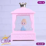 کیوسک موزیکال صورتی سیندرلا همراه با کابل 7910/5
