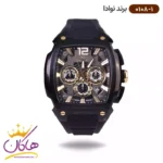 ساعت نوادا مردانه بند رابر کد 0108/1