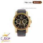 ساعت نوادا مردانه بند چرمی کرنوگراف G1262/1