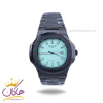 ساعت مچی پتک فیلیپ مردانه فلزی مشکی صفحه تیفانی M 8058/12