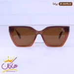 عینک آفتابی زنانه پرادا گربه ای قهوه ای PR 2639/2