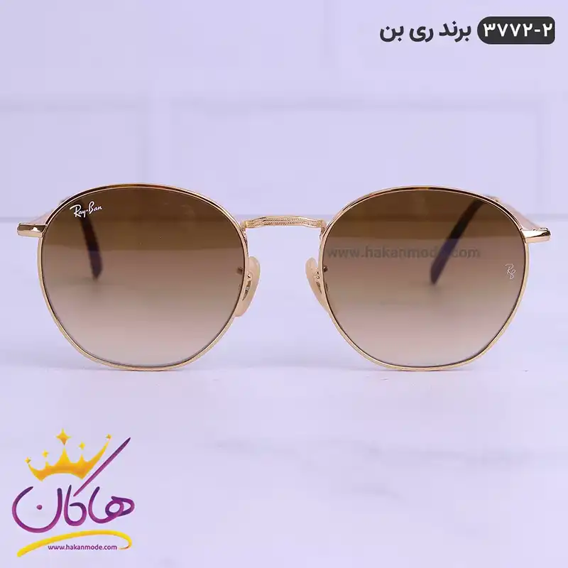 عینک آفتابی ری بن مردانه مدل 3772 قهوه ای عینک آفتابی ری بن مردانه مدل 3772 قهوه ای | Rayban - Image 1
