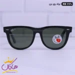 عینک ری بن مربعی مشکی اورجینال مدل RB2140