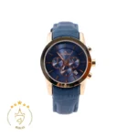 ساعت مچی زنانه رومانسون بند چرم سرمه ای