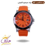 ساعت مچی سرجیو تاچینی مردانه بند رابر نارنجی St 1.10427/5