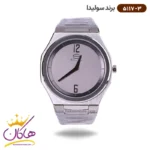 ساعت سولیدا مردانه فلزی نقره ای صفحه طوسی 5117/3