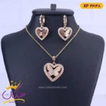 نیم ست استیل زنانه قلب و پروانه | کد XP 46148